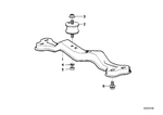 24711131663 - : Rubber Mounting for BMW Image