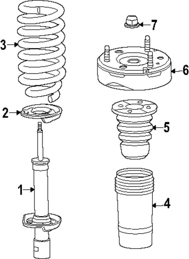 85746244 - : Coil Spring for Chevrolet: Silverado EV | GMC: Sierra EV Image