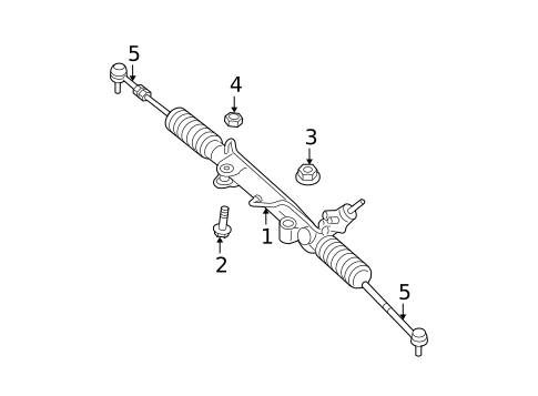Steering Gear & Linkage for 2005 Jeep Grand Cherokee #0