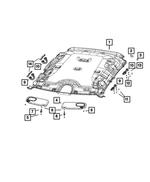 5NE38MS7AA - Interior Trim: Plug for Mopar Image