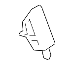 65158JM00A - : Hood Bumper for Nissan: Rogue, Rogue Select Image