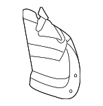 96808280 - Body: Liner for Chevrolet: Aveo5 | Pontiac: G3 Image image