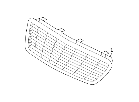 Grille & Components for 2003 Mercedes-Benz C32 AMG #0