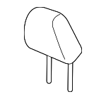 64261XC00AVH - : Headrest, Outer for Subaru Image