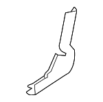 64315XC31AVH - Body: Hinge Cover for Subaru Image