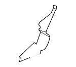 64315XC21AVH - Body: Hinge Cover for Subaru Image