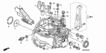 21104RPF000 - Transmission - Manual: PLATE M, OIL GUIDE for Honda Image