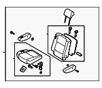 CE515725X02 - : 2008 Mazda 5 - Seat Assembly for Mazda: 5 Image