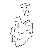 6460006041 - Body: Lock Assembly for Toyota: Avalon, Camry, Corolla Image