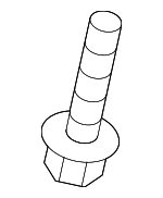 90105A0001 - Body: Hinge Bolt for Toyota: Camry, Corolla, Crown, Mirai, Solara Image