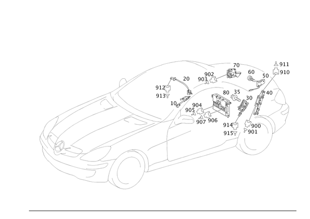 1718207710 - Electrical System: Switch for Mercedes-Benz Image image