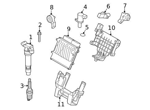 Ignition System for 2019 Volvo XC90 #20