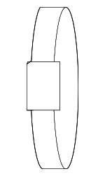 24415474 - Engine: Air Hose Clamp for Saab: 9-3, 9-5 Image