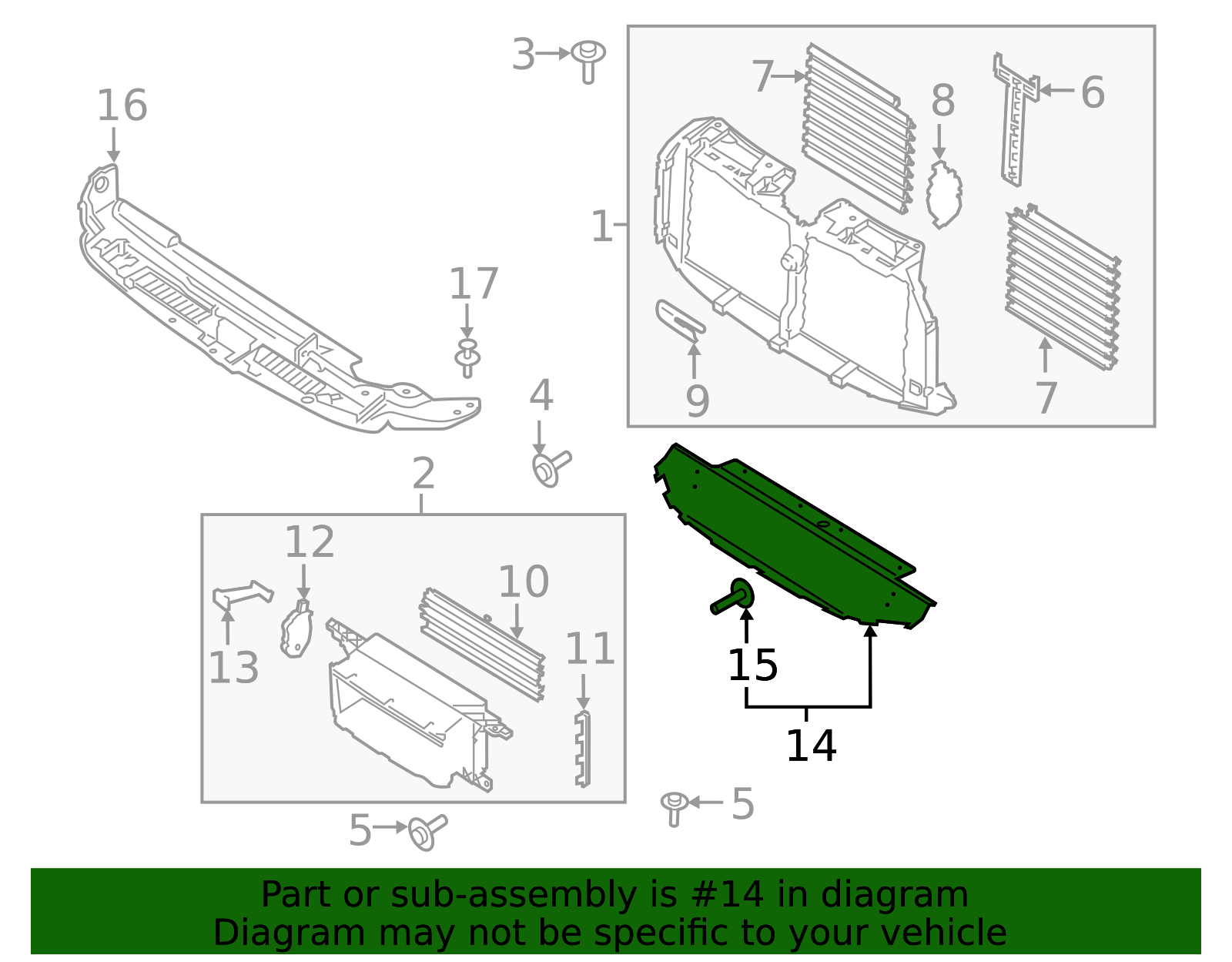 jl7z8327a - Ford Lower Deflector | Levittown Ford Parts
