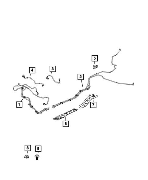 Fuel Lines and Tubes for 2023 Jeep Renegade #0