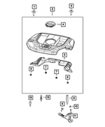 6512772AA - Engine: Special Head Bolt for Mopar Image