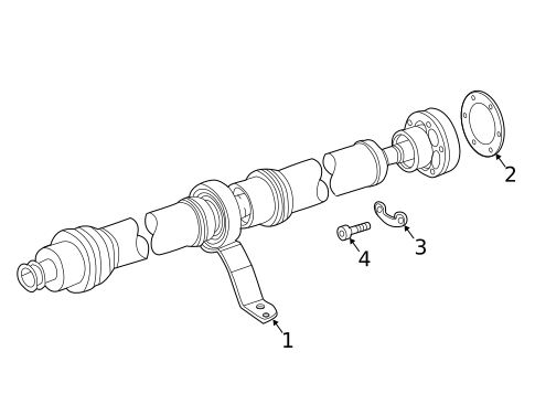 Drive Shaft for 2019 Audi SQ5 #0