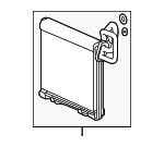 80210T5RA01 - HVAC: Evaporator Core for Honda: Fit, HR-V Image