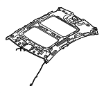 854103R575TXA - Body: Headliner for Kia: Cadenza Image