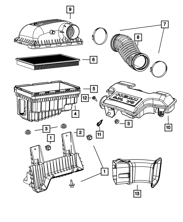 53032540AA - Fuel: Hose Clamp for Mopar Image image