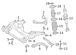 7119906495 - Suspension: Suspension Control Arm Bolt for BMW Image