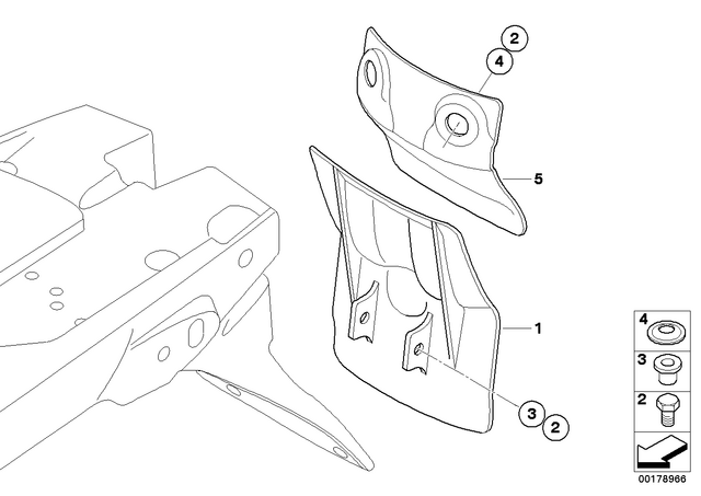 46627711113 - : Mudguard for BMW-Motorrad Image