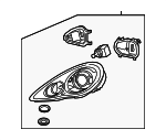 97063115827 - : Headlamp Assembly for Porsche Image