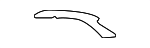 1Y0871064B - Body: Convertible Top Housing Support for Volkswagen: Beetle Image