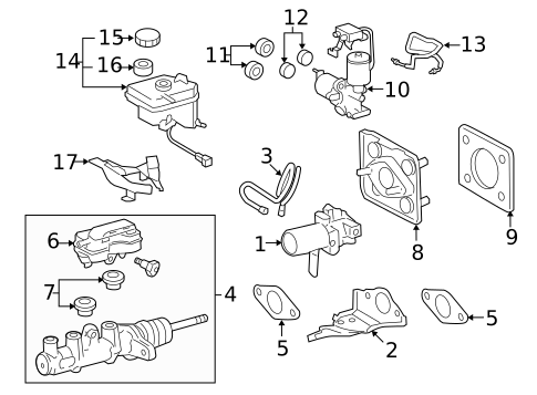 Hydraulic System for 2017 Lexus LS460 #0