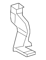 872130E020 - Body: Floor Duct for Toyota: Highlander Image