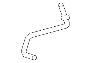 8889707010 - Body: Cabin Air Temperature Sensor Aspirator Tube for Toyota Image