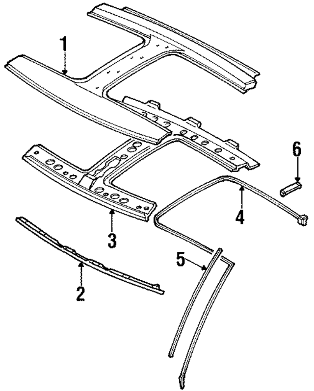 7385330P00 - : Drip Molding for Nissan Image