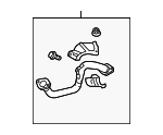174200D150 - : Intermediate Pipe for Toyota: Corolla, Matrix Image