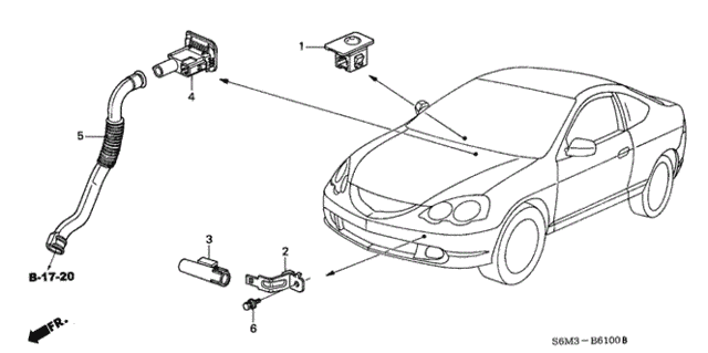 A/C Sensor for 2005 Acura RSX #0
