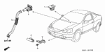 934030601204 - Body/Air Conditioning: BOLT-WASHER (6X12) for Acura Image