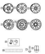 5GY14S4AAD - Wheels: Steel Wheel for Dodge: Ram 1500 | Ram: 1500 Image