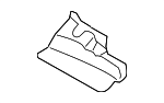 4M0825691K - Exhaust: Heat Shield for Audi Image