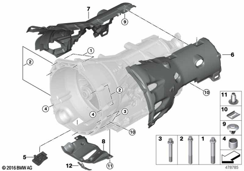 Mounting / Suspension for 2017 BMW X3 30i #0