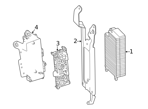 Control Units for 2019 Mercedes-Benz S 560 #2