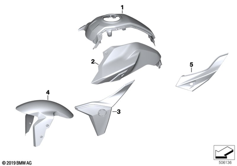 Painted Parts for 2019 BMW-Motorrad F 900 R #0