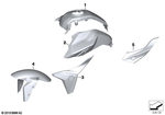 46639444545 - : Lateral Trim Panel Left for BMW-Motorrad Image