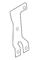 51117357180 - Body: Vertical Support for BMW: 530e, 530e xDrive, 530i, 530i xDrive, 540d xDrive, 540i, 540i xDrive, 640i xDrive Gran Turismo, 740e xDrive, 740i, 740i xDrive, 745e xDrive, 750i, 750i xDrive, 840i, 840i Gran Coupe, 840i xDrive, 840i xDrive Gran Coupe, M5, M550i xDrive, M760i xDrive, M8, M8 Gran Coupe, M850i xDrive, M850i xDrive Gran Coupe Image