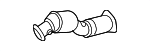 7L8254350GX - : Catalytic Converter for Audi Image
