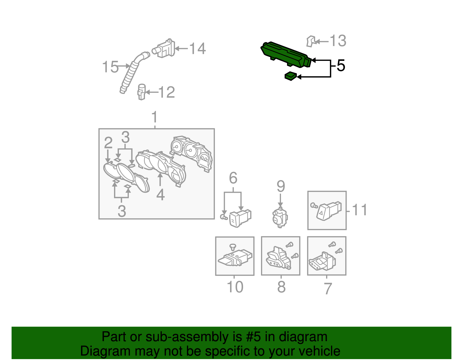 39710-SEP-A61 - Acura Display Unit 2007-2008 Acura TL | Performance ...