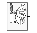 76841SP0A01 - Body: Reservoir Assembly for Acura Image