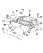 6508010AA - : Flat Washer for SRT: Viper Image
