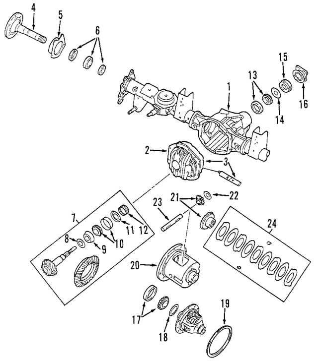 8973275870 - : Gear Set for Honda Image