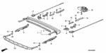70304SDNA01 - Interior/Bumper: SCREW (4X8) for Acura Image