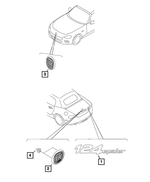 68222022AA - Exterior Ornamentation: Medallion for Mopar Image