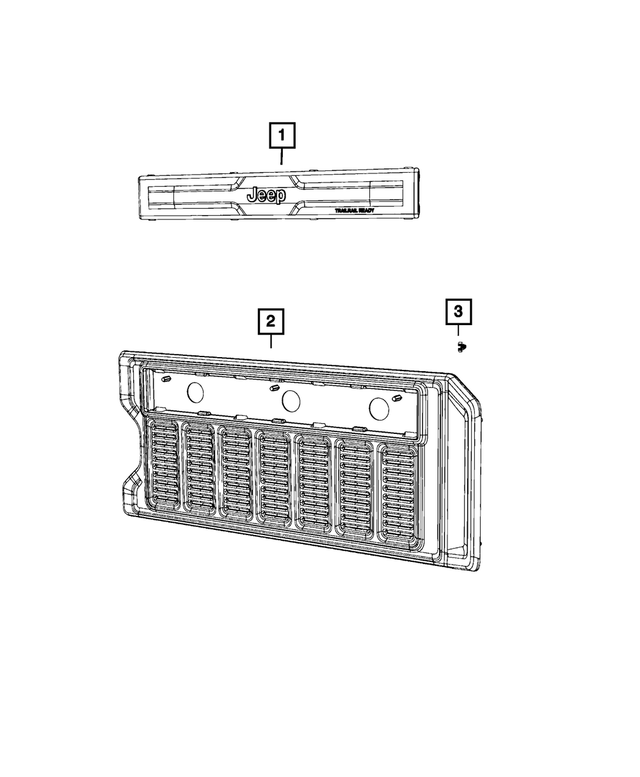 68672513AA - Interior Trim: Clip for Mopar Image image